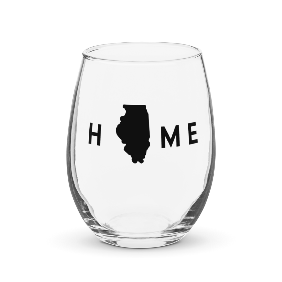 Home State Wine Glass