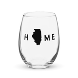 Home State Wine Glass