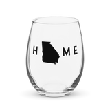 Home State Wine Glass