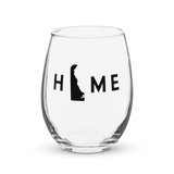 Home State Wine Glass