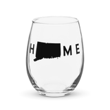 Home State Wine Glass