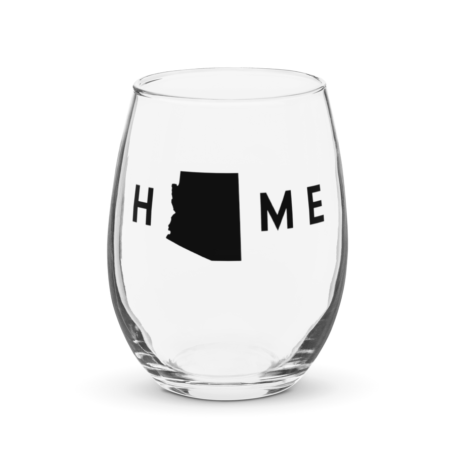 Home State Wine Glass