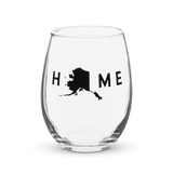 Home State Wine Glass